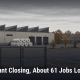 Fostoria News Fremont paper plant with closed facility and news headline about job loss.